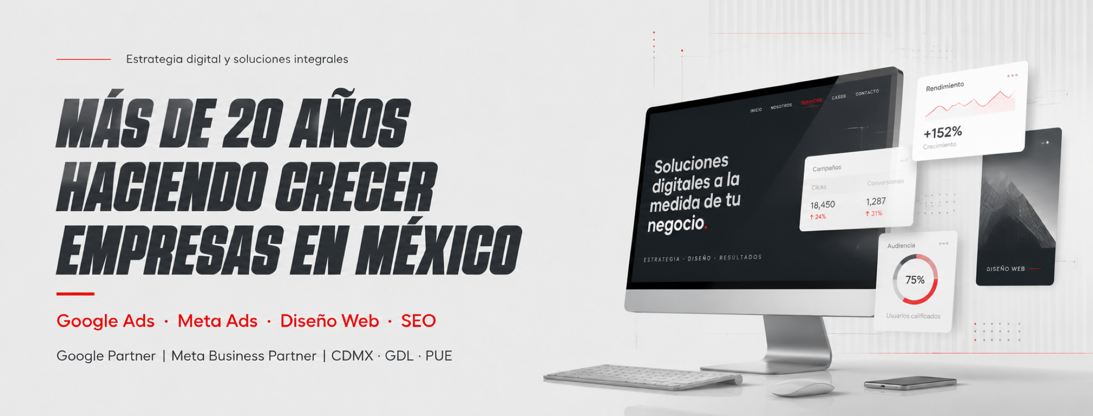 Estrategia digital, diseño web y marketing de Vleeko